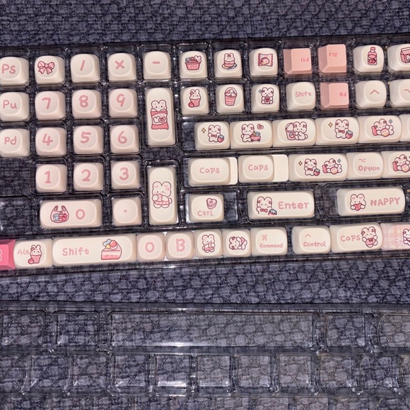 Cute Cartoon Keycap Set - Picture 2 of 4